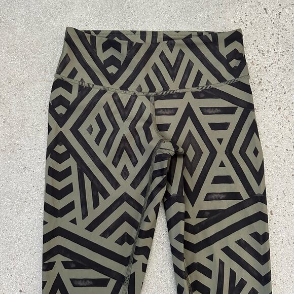 Lululemon Wunder Under Pant Leggings Full-On Luxtreme Chevron Shuffle Fatigue - Picture 3 of 8
